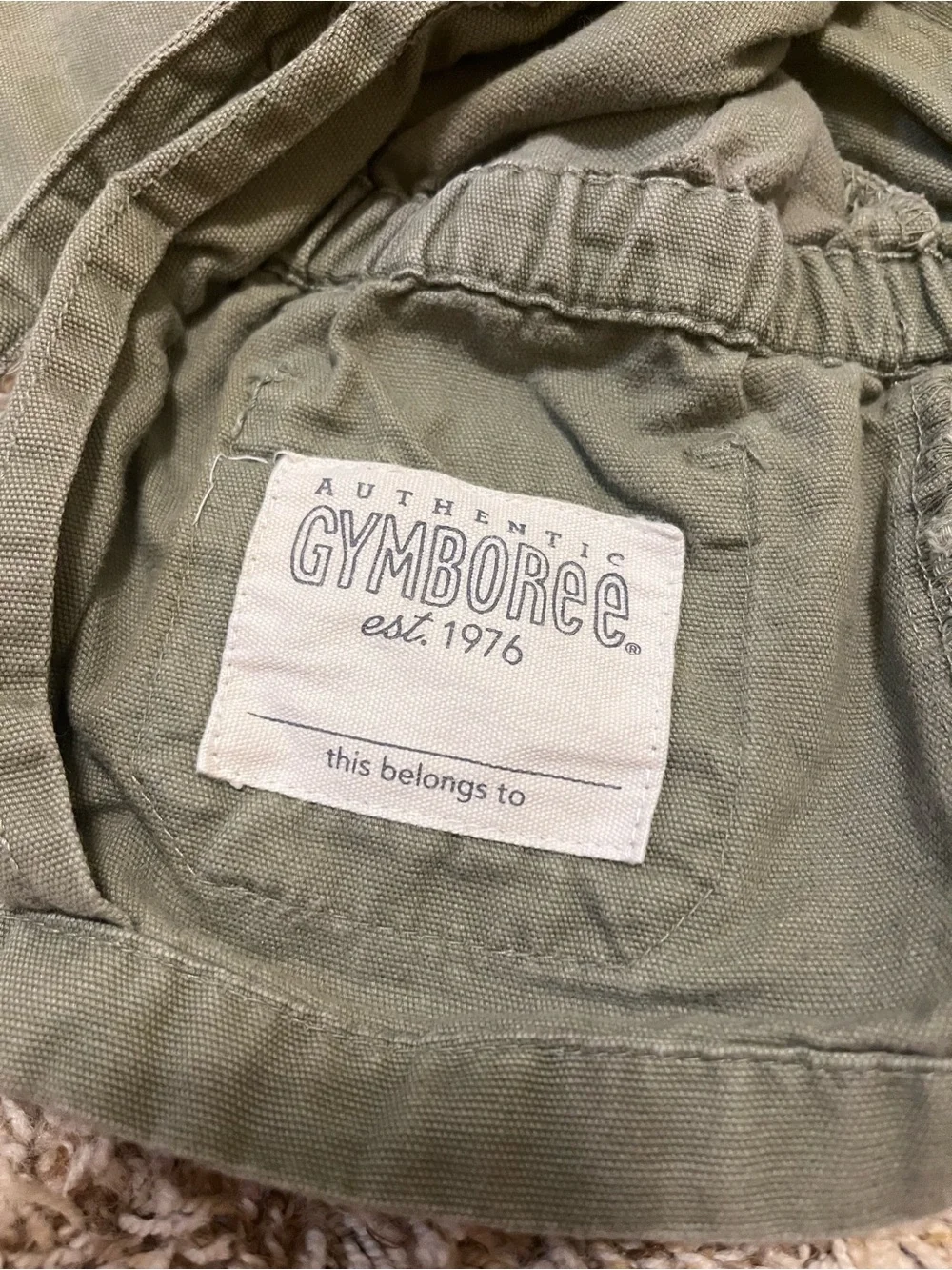 Gymboree Olive Green Utility Jacket